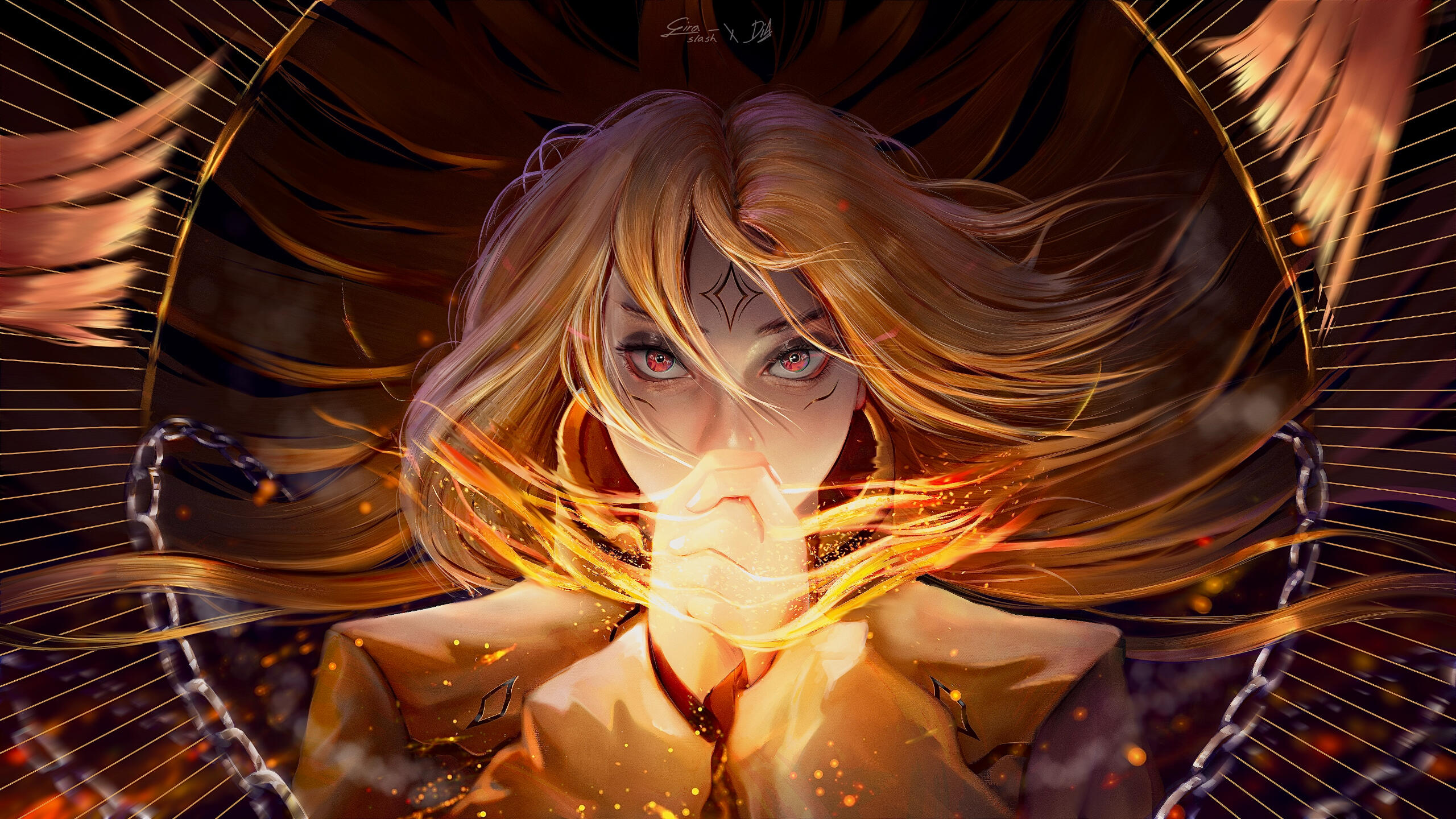 Dia, character design by @diabolicart_twitch on Instagram