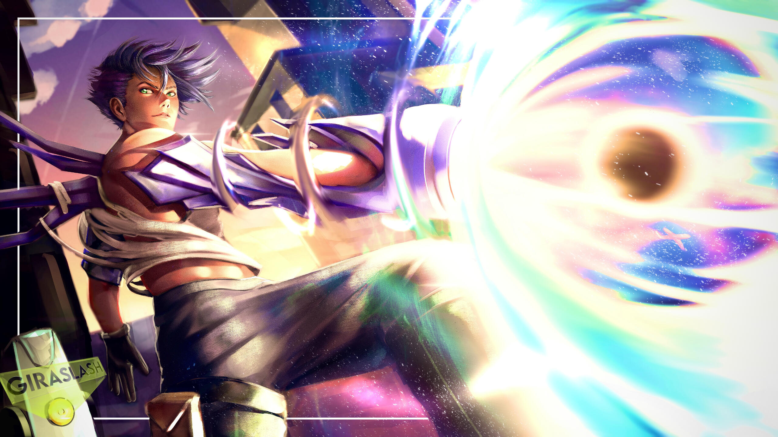 Iro Katayama, character design by @hue2art on Instagram