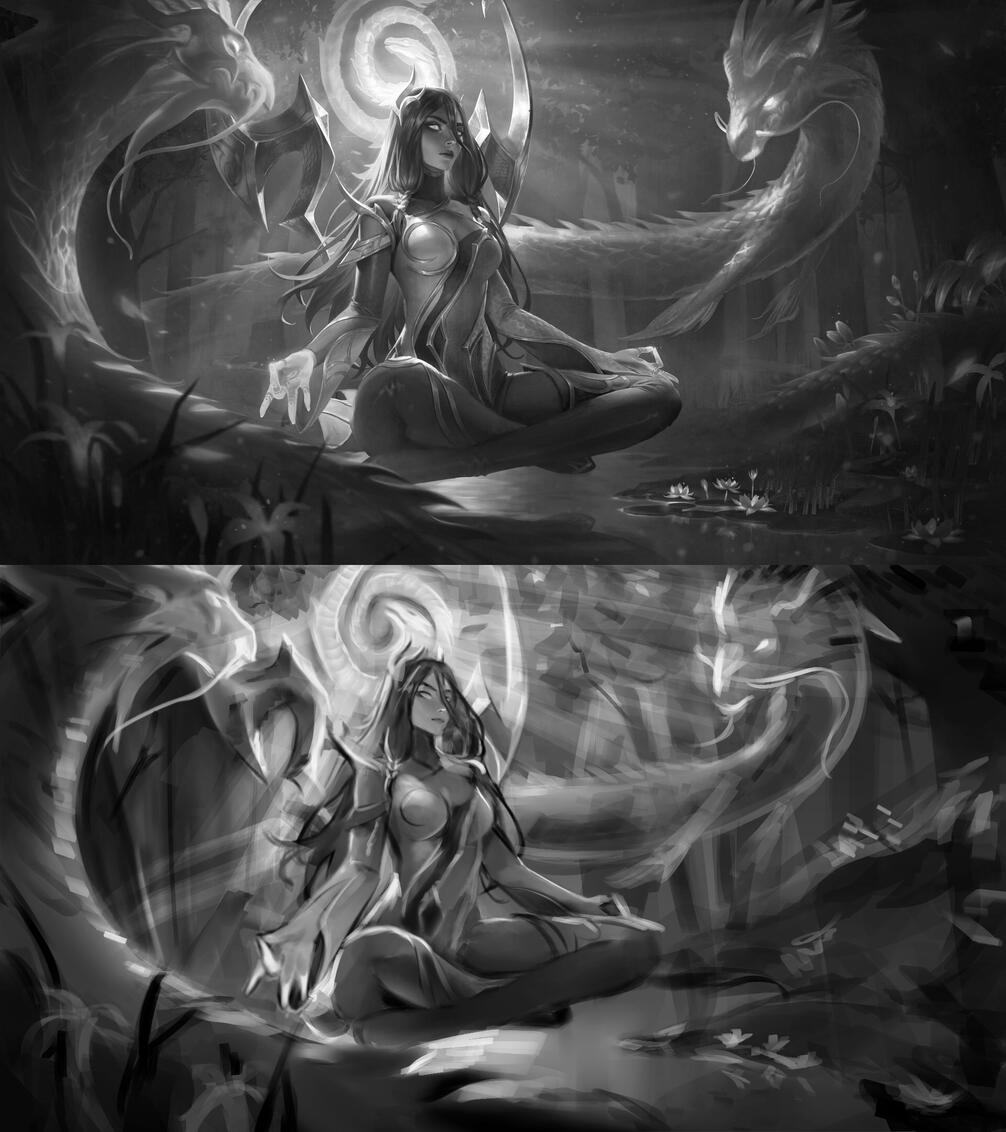 Tranquility Dragon Karma, League of Legends
