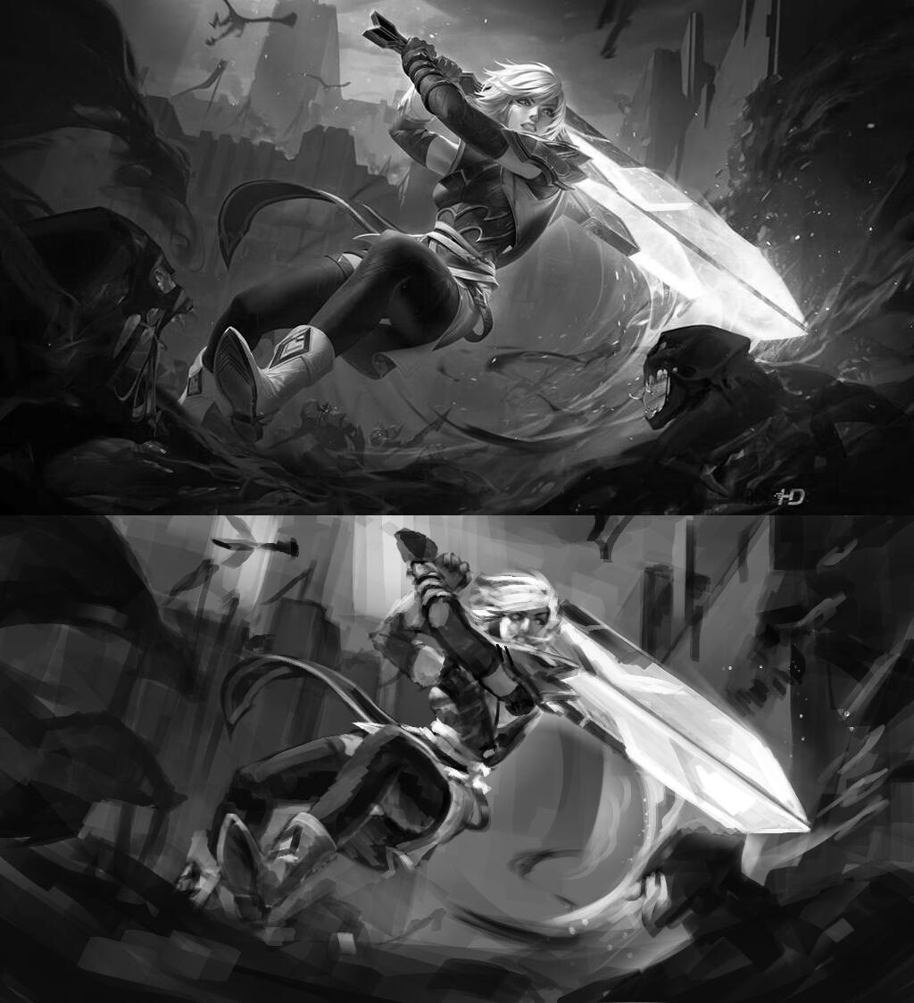 Sentinel Riven, League of Legends