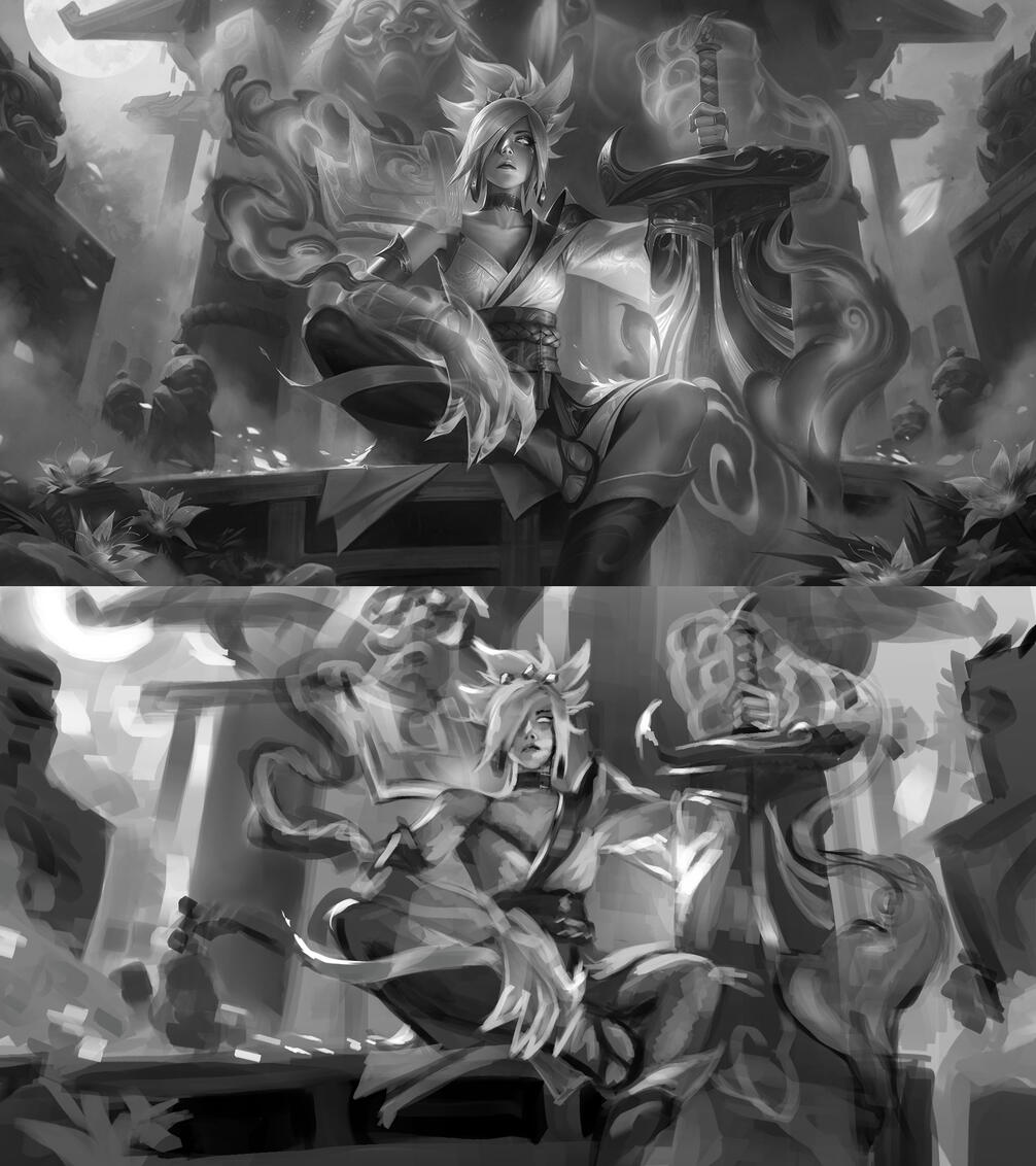 Spirit Blossom Riven, League of Legends